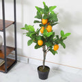 Decorative faux lemon tree for modern spaces