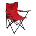 Durable camping chair with cup holder, ideal for beach, garden, and outdoor adventures