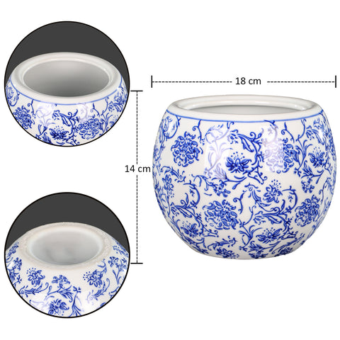 Round Design Chinese Vases