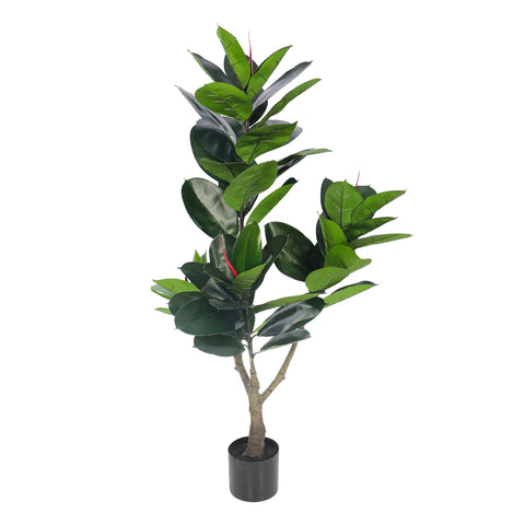 Artificial Rubber Plant 130cm Tall