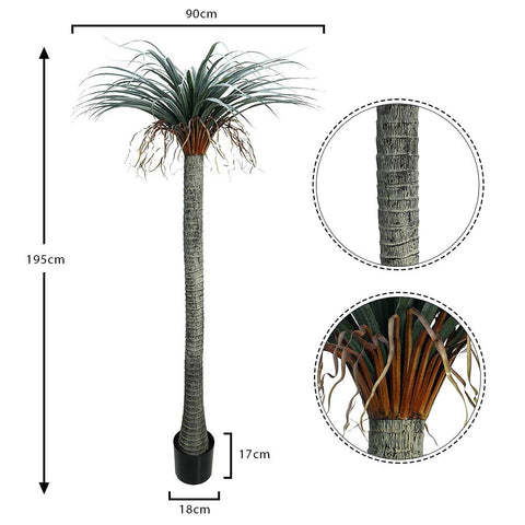 Artificial Dracaena Plant 1.95 Meter High