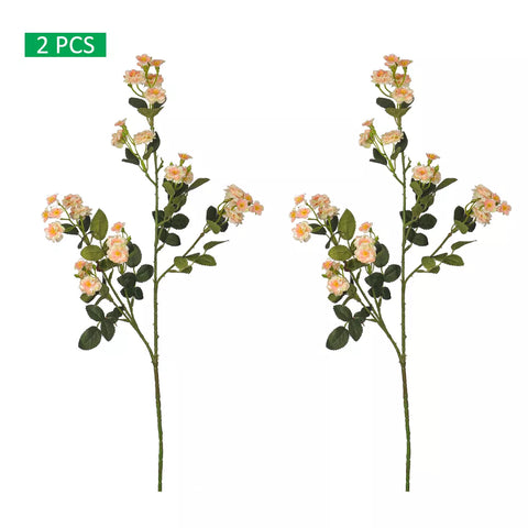 2 pcs Artificial Silk Mini Daisy Stem