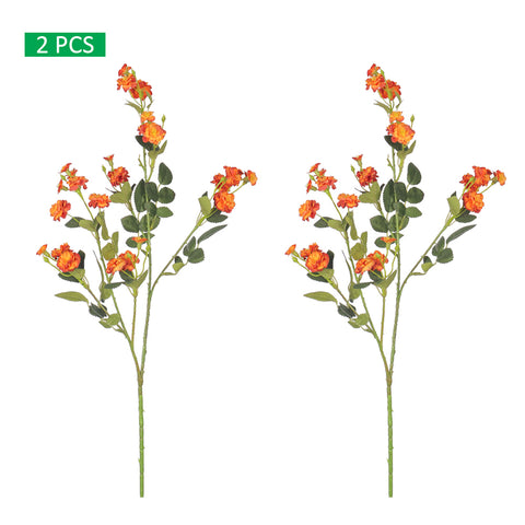 2 pcs Artificial Silk Mini Daisy Stem