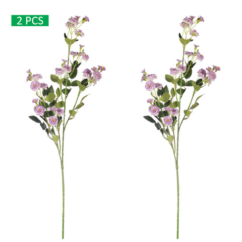 2 pcs Artificial Silk Mini Daisy Stem