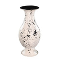 Elegant metal flower vase