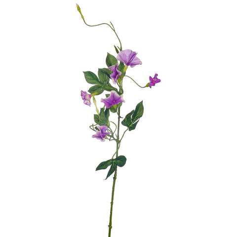 3pcs Single Stem Artificial Morning Glory Flower