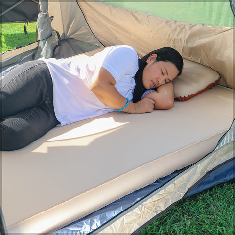 Inflatable Camping Sponge Pillow