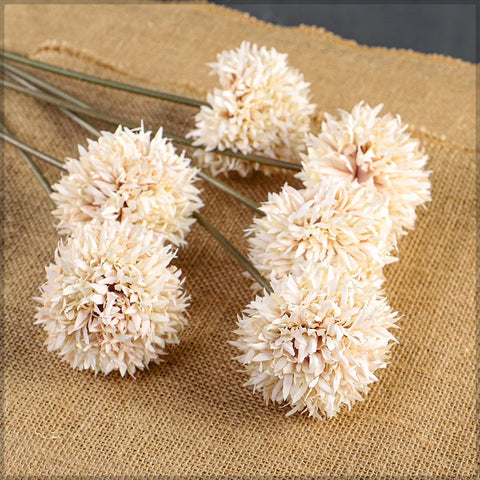 2 PCS Small Thorn Ball Dandelion Flower