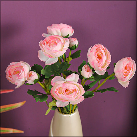 Artificial Tea Rose Flowers