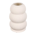 Elegant ceramic textured vase for modern home decor