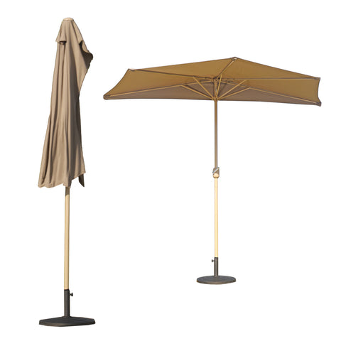 Outdoor Wall Half Umbrella without Base