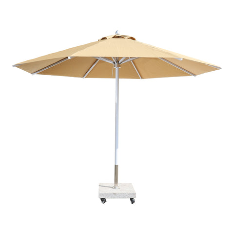 Outdoor Round Umbrella with Marble Base