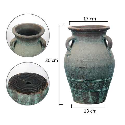 Antique clay pottery