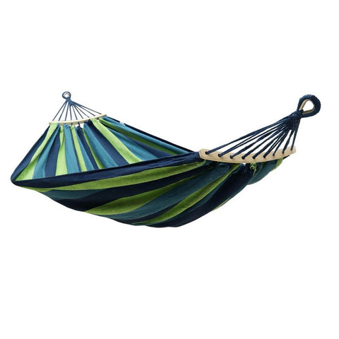 Hammock canvas camping garden swing with 150kg load capacity