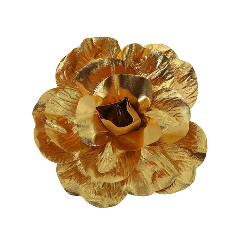 Decoration Paper Flower Wall Gold-PE