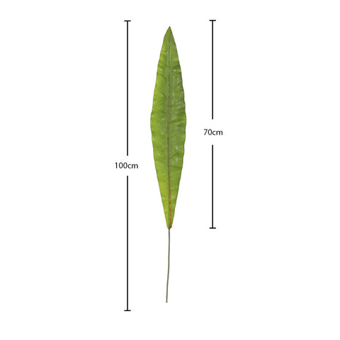 Artificial banana leaf plant